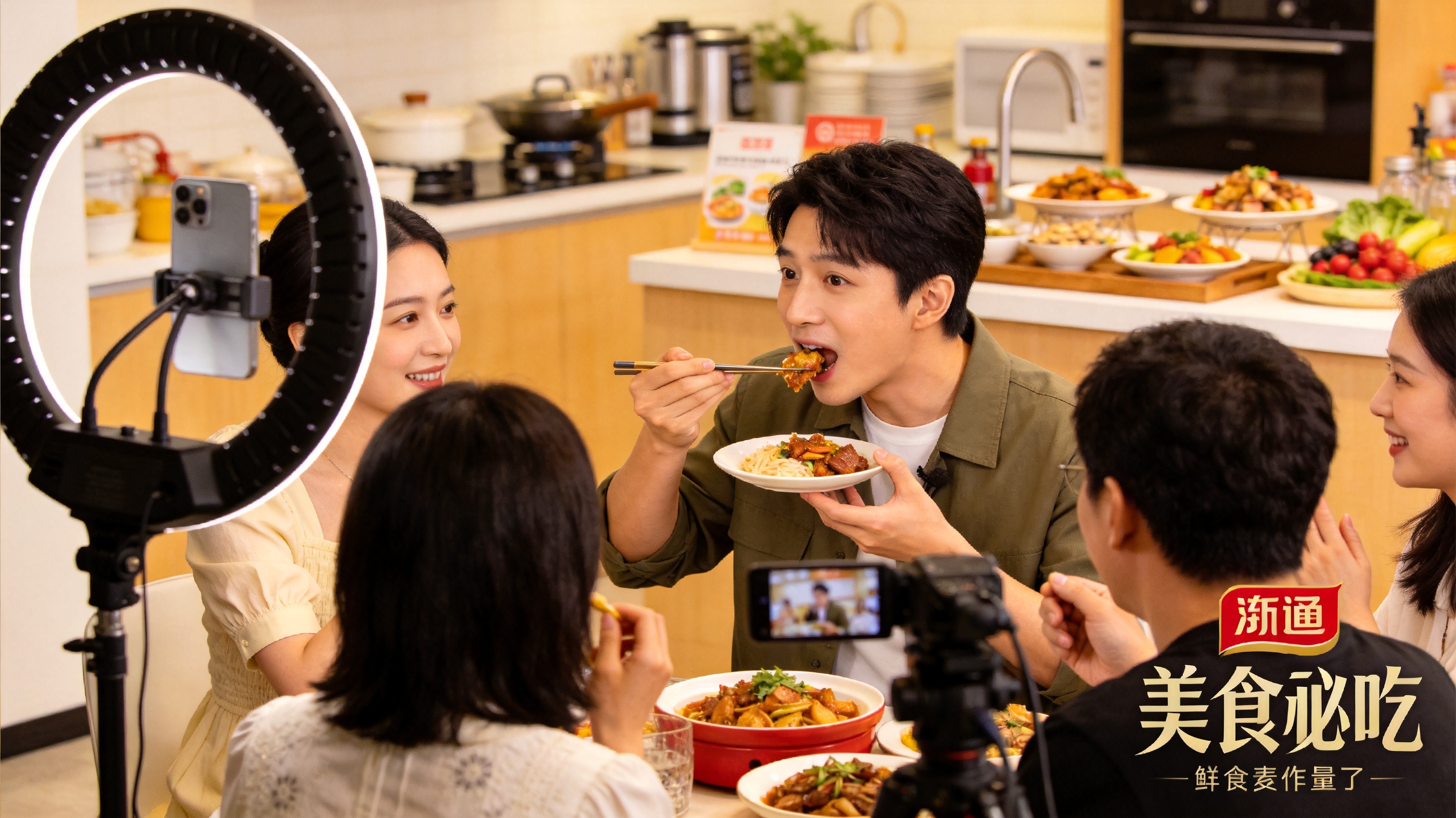 美食试吃直播